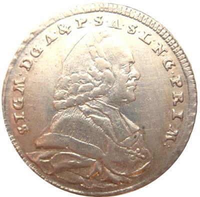 Salzburg, Sigismund v. Schrattenbach 1753-1771 - Münzen und Medaillen