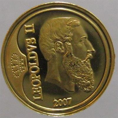 Belgien GOLD - Münzen und Medaillen