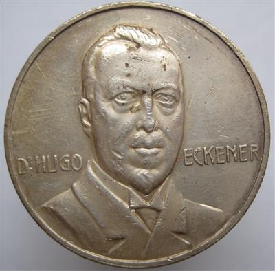 Dr. Hugo Eckener- Zeppelin - Coins and medals