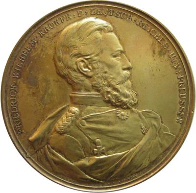 Brandenburg-Preussen, Kronprinz Friedrich Wilhelm - Coins and medals