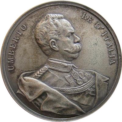 Italien, Umberto 1878-1900 - Monete e medaglie