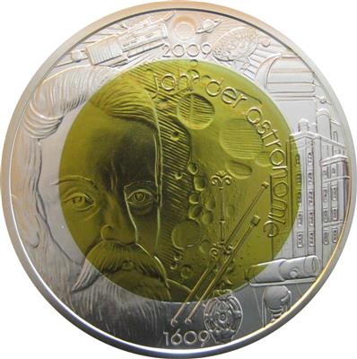 Jahr der Astronomie - Münzen und Medaillen