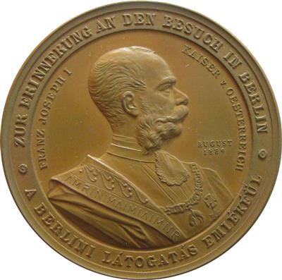 Kaiser Franz Josef I./Kaiser Wilhelm II. - Münzen und Medaillen