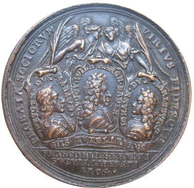 Sieg bei Hochstädt 1704 - Coins and medals