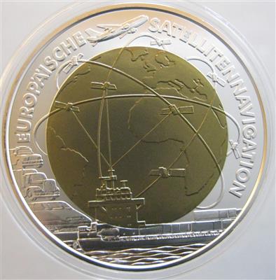 Europ. Satellitennavigation - Münzen und Medaillen