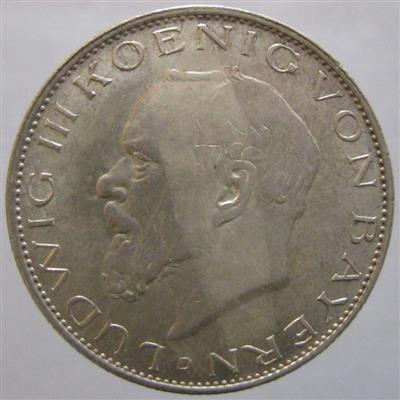 Bayern, Ludwig III. 1913-1918 - Münzen und Medaillen