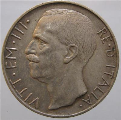 Italien, Vittorio Emanuele III. 1900-1946 - Mince a medaile