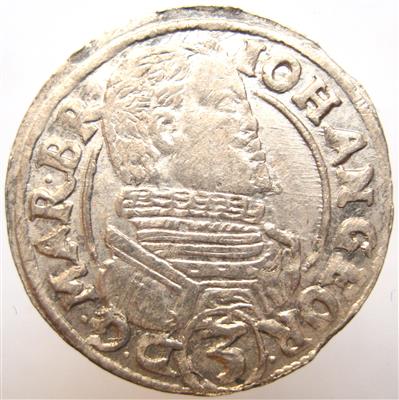 Jägerndorf, Johann Georg von Brandenburg 1606-1623 - Münzen und Medaillen