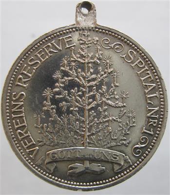 Vereins Reservespital Nr. 1 in der Radetzky Kaserne in Ottakring - Coins and medals