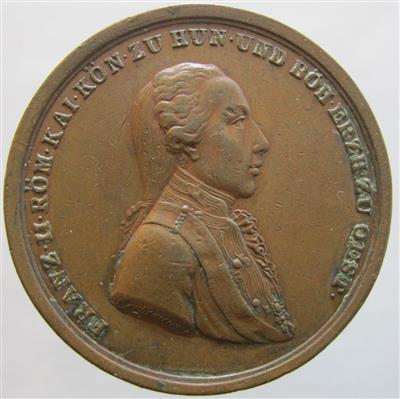 Franz II. 1792-1806 - Mince a medaile