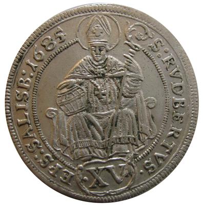 Salzburg, Johann Ernst von Thun und Hohenstein 1687-1709 - Coins and medals