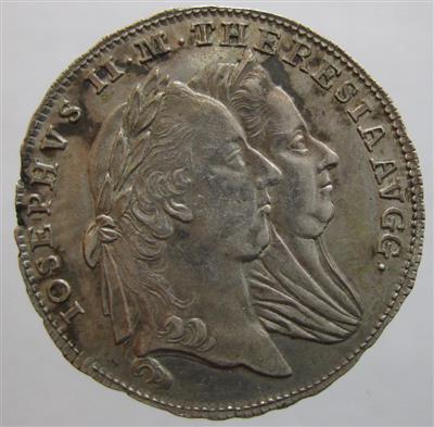 Maria Theresia und Josef II. - Coins and medals