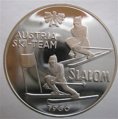 75 Jahre Österreichischer Skiverband - Monete