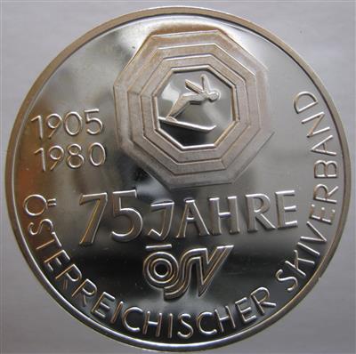 75 Jahre Österreichischer Skiverband - Coins