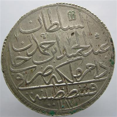 Osmanisches Reich, Abdul Hamid I. AH 1187-1203 (1774-1789) - Monete