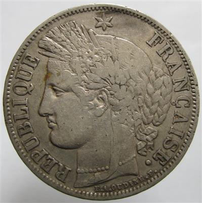 Frankreich, 2. Republik 1848-1852 - Münzen