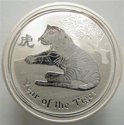 Australien- Jahr des Tigers - Coins