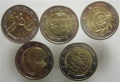 Griechenland 2 Euro Sondermünzen - Coins