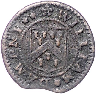 Großbritannien, William Dampny, Shasbury - Coins