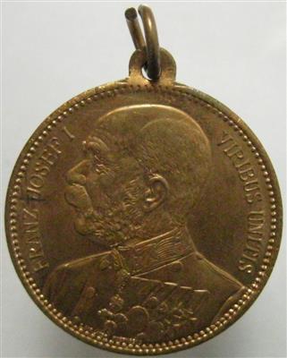 Franz Josef I. 1848-1916- 60. Regierungsjubiläum 1908 - Monete