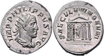 Philippus I. Arabs 244-249 - Mince