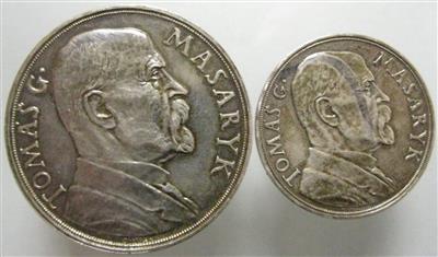 Tomas G. Masaryk - Münzen