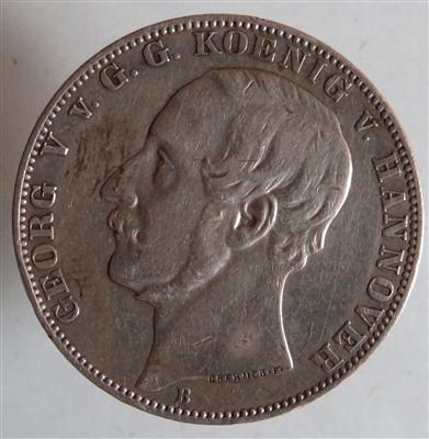 Hannover, Georg V. 1851-1866 - Münzen