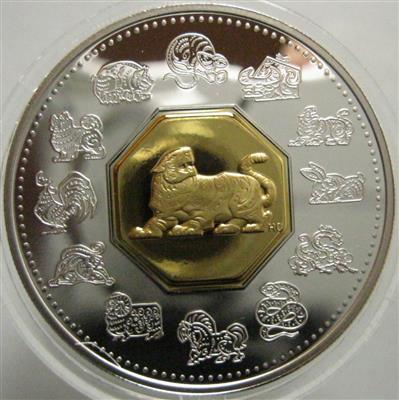 Kanada- Jahr des Tigers - Münzen