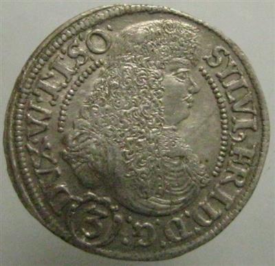 Württemberg-Öls, Sylvius Friedrich 1664-1697 - Coins
