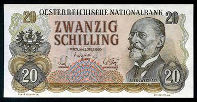 20 Schilling 1956 - Mince