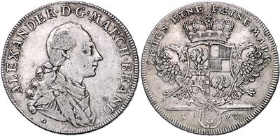 Brandenburg-Ansbach, Karl Alexander 1757-1791 - Coins