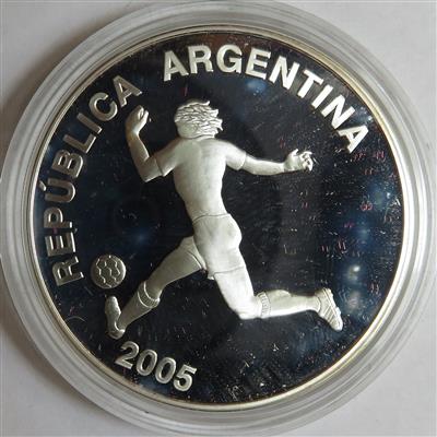Fußball WM Deutschland 2006Argentinien - Coins