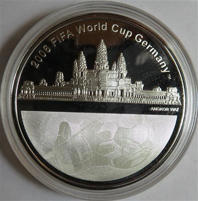 Fußball WM Deutschland 2006Kambodscha - Coins