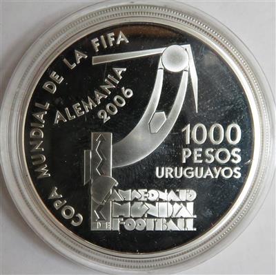 Fußball WM Deutschland 2006Uruguay - Coins