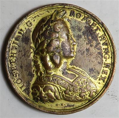 Josef I. a. s. Krönung zum Röm. König in Augsburg 1690 - Münzen