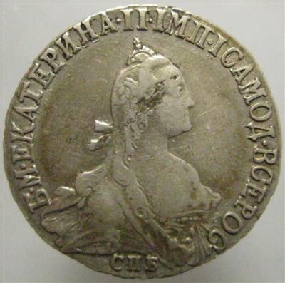 Katharina II. 1762-1796 - Mince