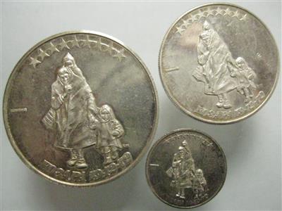 Kozaradenkmal 1972 - Münzen