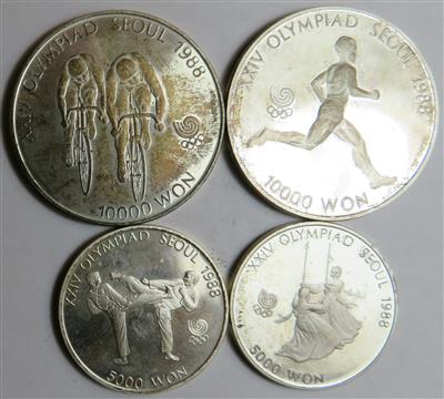 Südkorea- Olympische Spiele 1988 - Coins