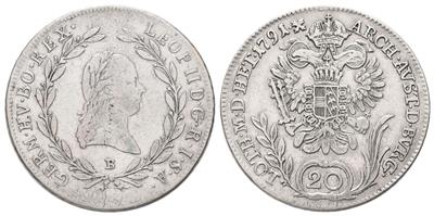 Leopold II. 1790-1792 - Mince