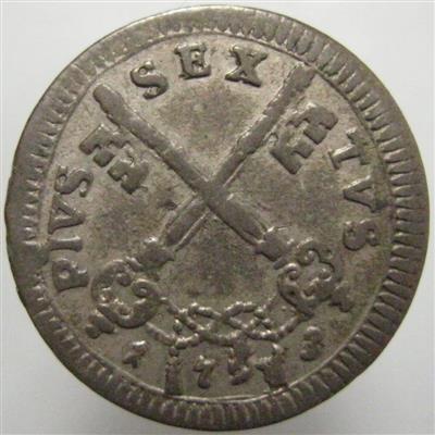 Vatikan, Pius VI. 1775-1799 - Münzen