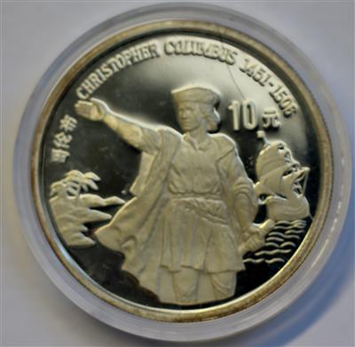 China- Columbus - Münzen