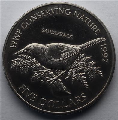 Neuseeland- Vögel - Münzen