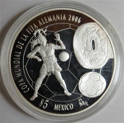 Fußball WM Deutschland 2006Mexiko - Münzen