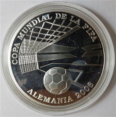 Fußball WM Deutschland 2006Paraguay - Coins