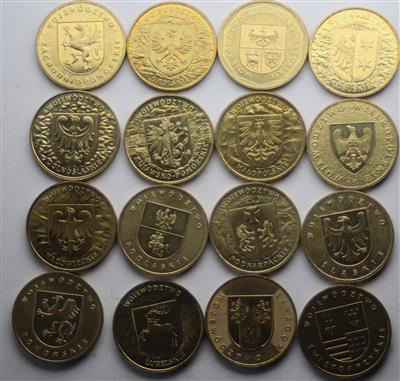 Polen- Wappen der Provinzen - Coins