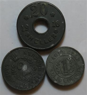 Katzenau Internierungslager - Münzen