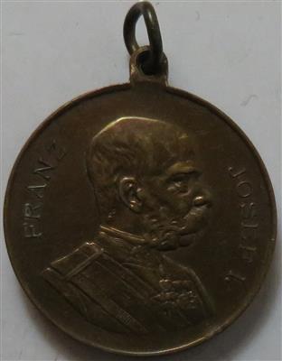 Franz Josef I.- Herbstmanäver bei Reichstadt 1899 - Münzen