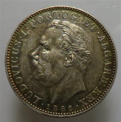 Portugiesisch Indien, Ludwig I. 1861-1889 - Münzen