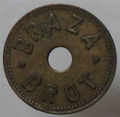 Großbäckerei J. Braza Wien - Münzen