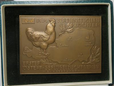 Erster Österr. Geflügelzuchtverein Wien gegr.1874 - Münzen